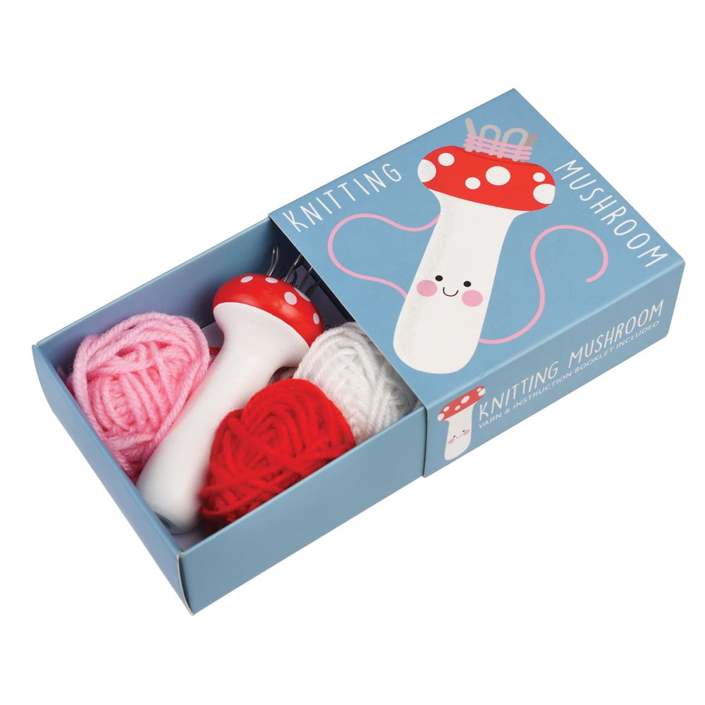 Kreatív készlet Knitting Kit Mushroom – Rex London