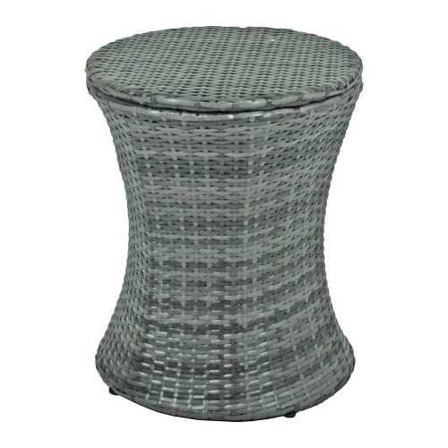 Műrattan kerek kerti bárasztal ø 45 cm Mumbai – Garden Pleasure