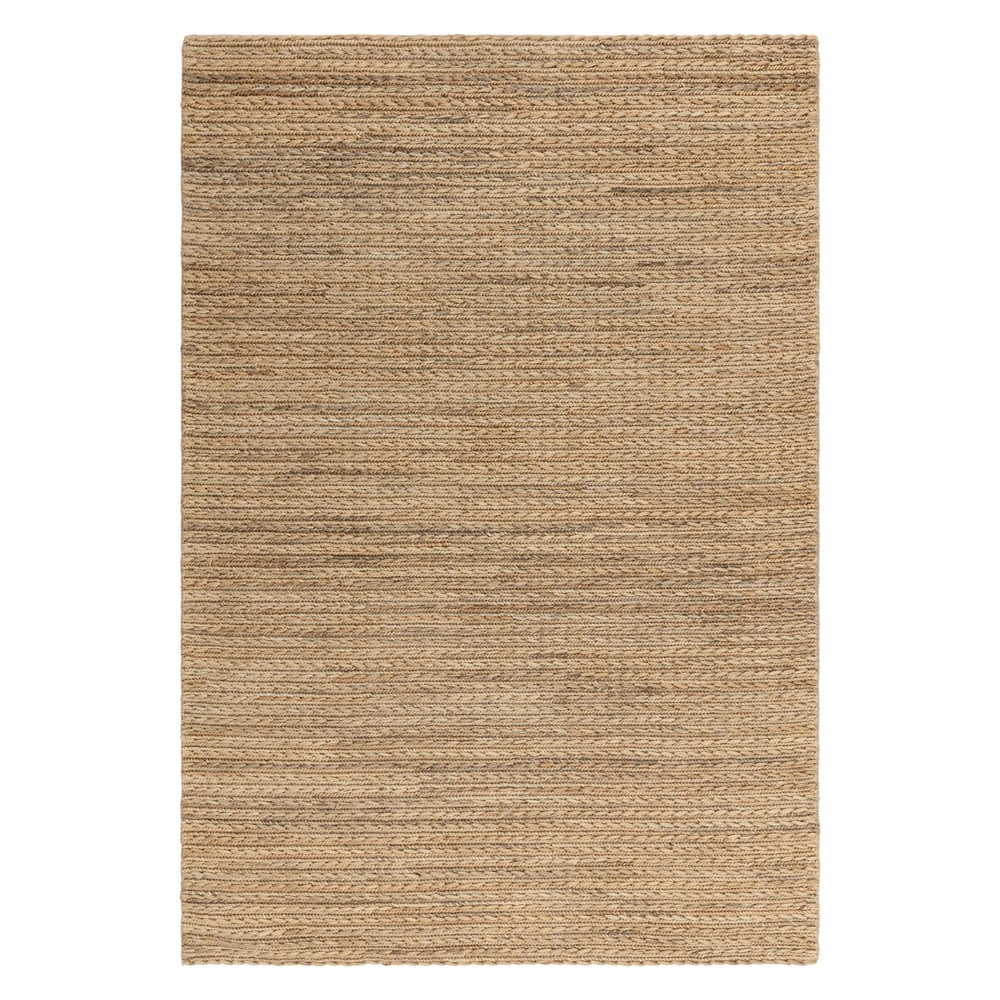 Natúr színű kézi szövésű juta szőnyeg 200x290 cm Oakley – Asiatic Carpets