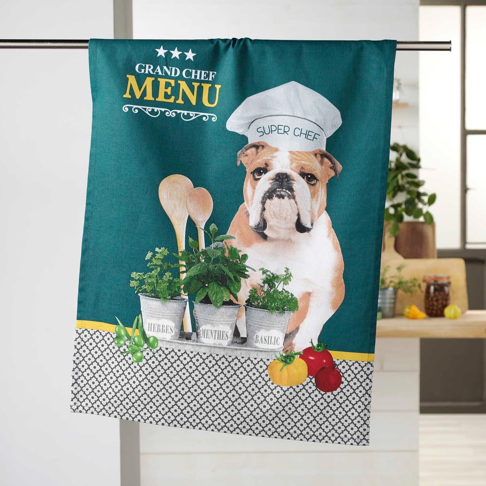 Pamut konyharuha 50x70 cm Hot dog – douceur d'intérieur