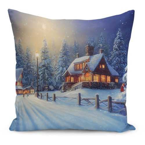 Párnahuzat karácsonyi mintával 43x43 cm – Mila Home