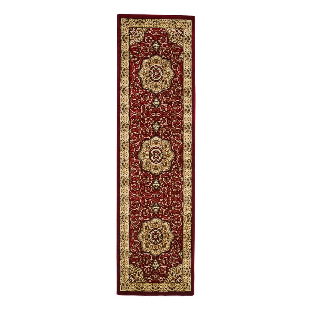 Piros futószőnyeg 67x240 cm Heritage – Think Rugs