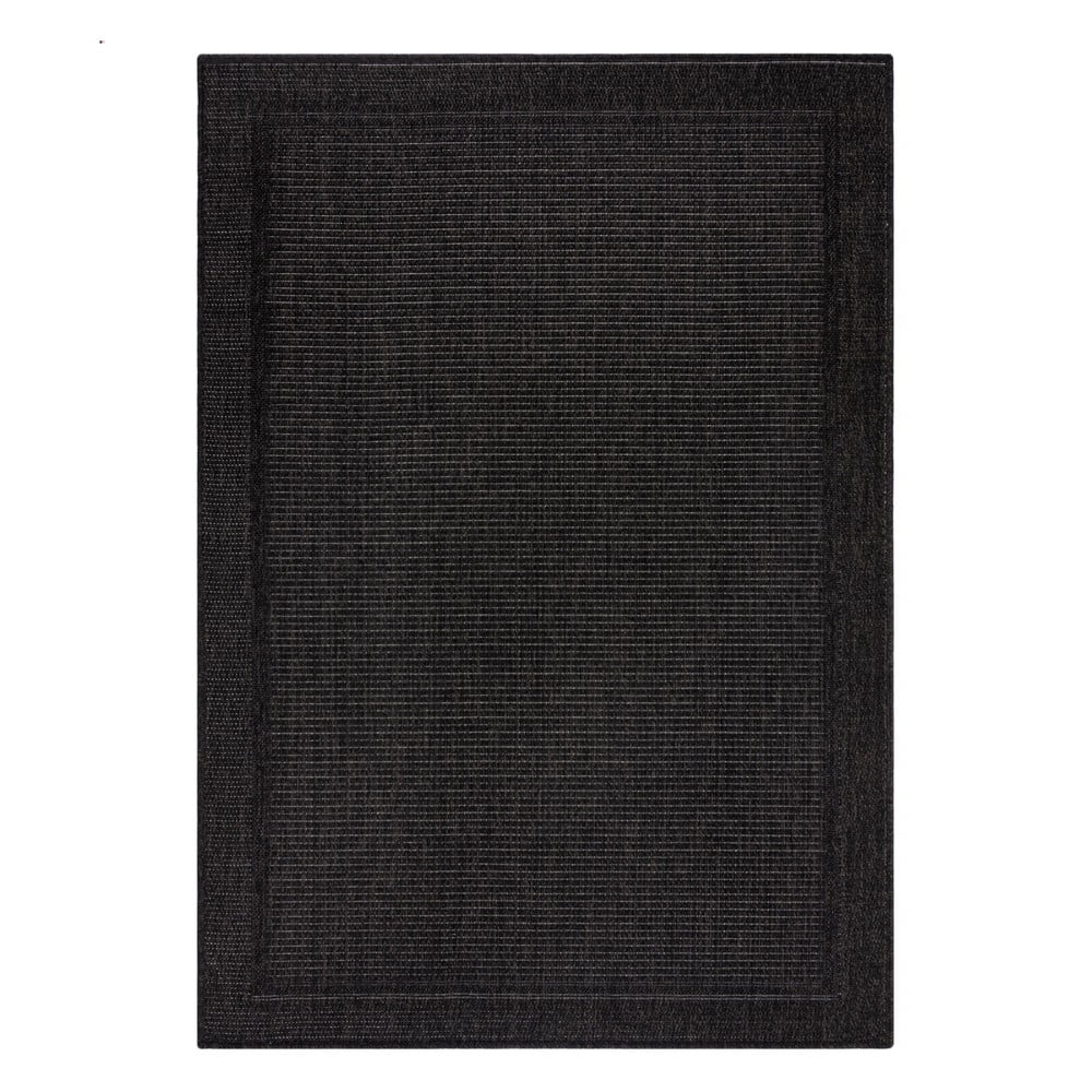 Sötétszürke kültéri szőnyeg 80x150 cm Weave – Flair Rugs