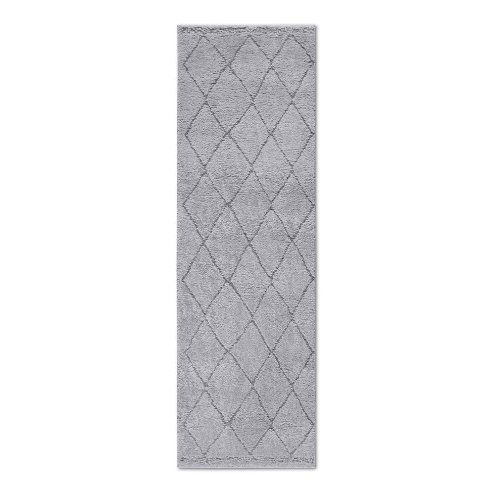 Szürke futószőnyeg 80x240 cm Perrotin Light Grey – Elle Decoration