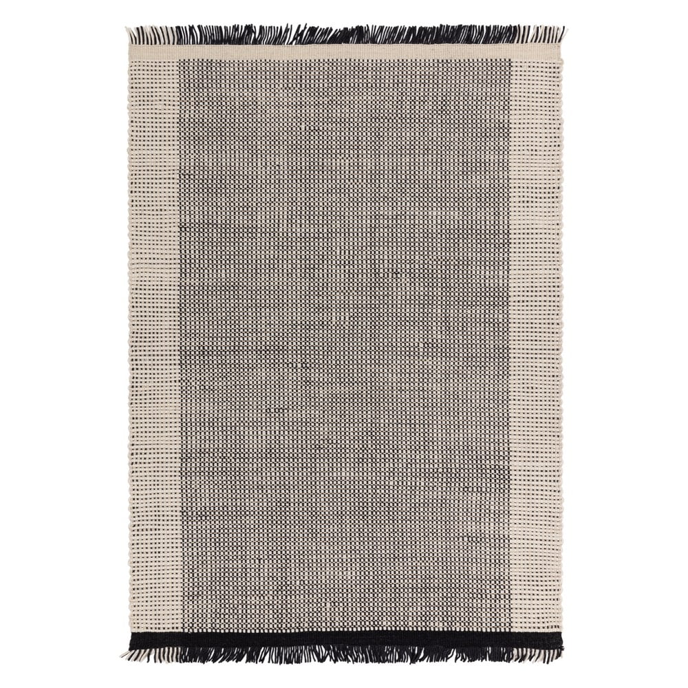 Szürke kézi szövésű gyapjú szőnyeg 160x230 cm Avalon – Asiatic Carpets