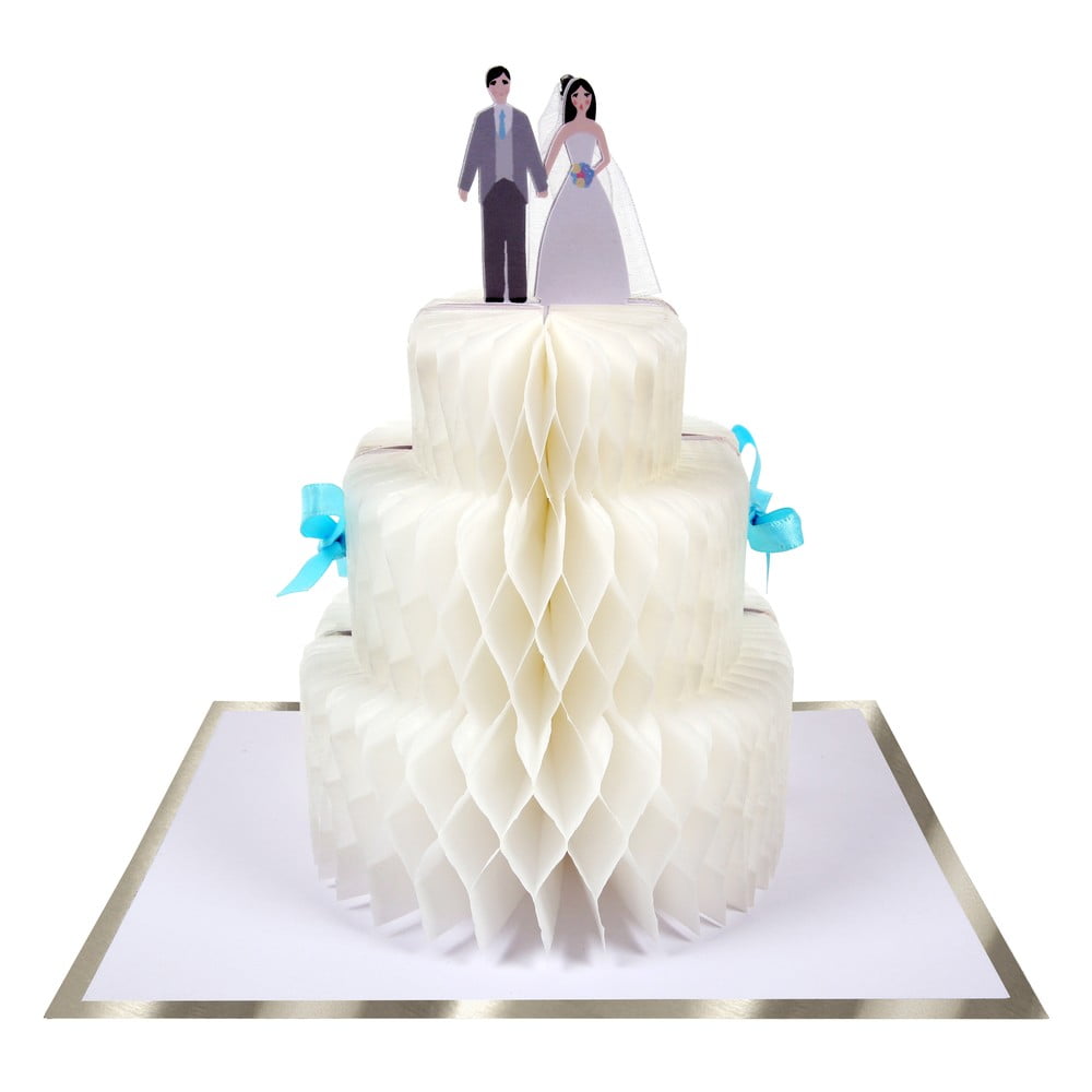 Üdvözlőlap Wedding Cake – Meri Meri