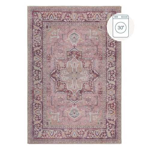 Világospiros mosható szőnyeg újrahasznosított szálkeverékből 120x170 cm Windsor – Flair Rugs