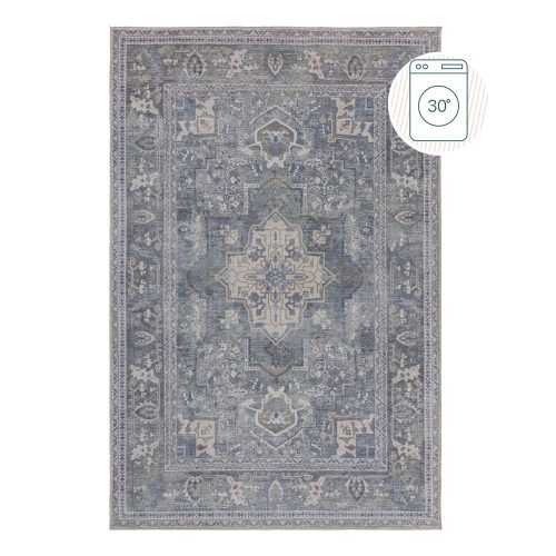 Zöld mosható szőnyeg újrahasznosított szálkeverékből 160x230 cm Windsor – Flair Rugs