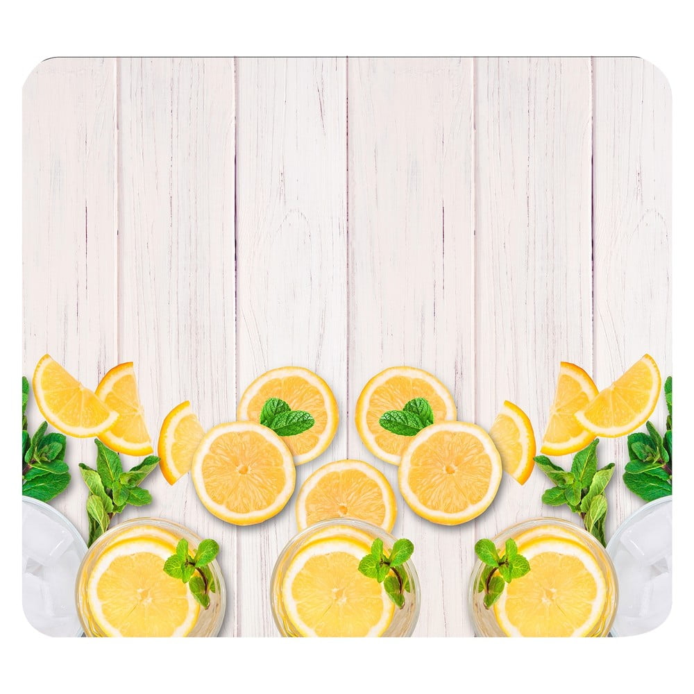 Edzett üveg falvédő tűzhelyhez 50x56 cm Lemons – Wenko