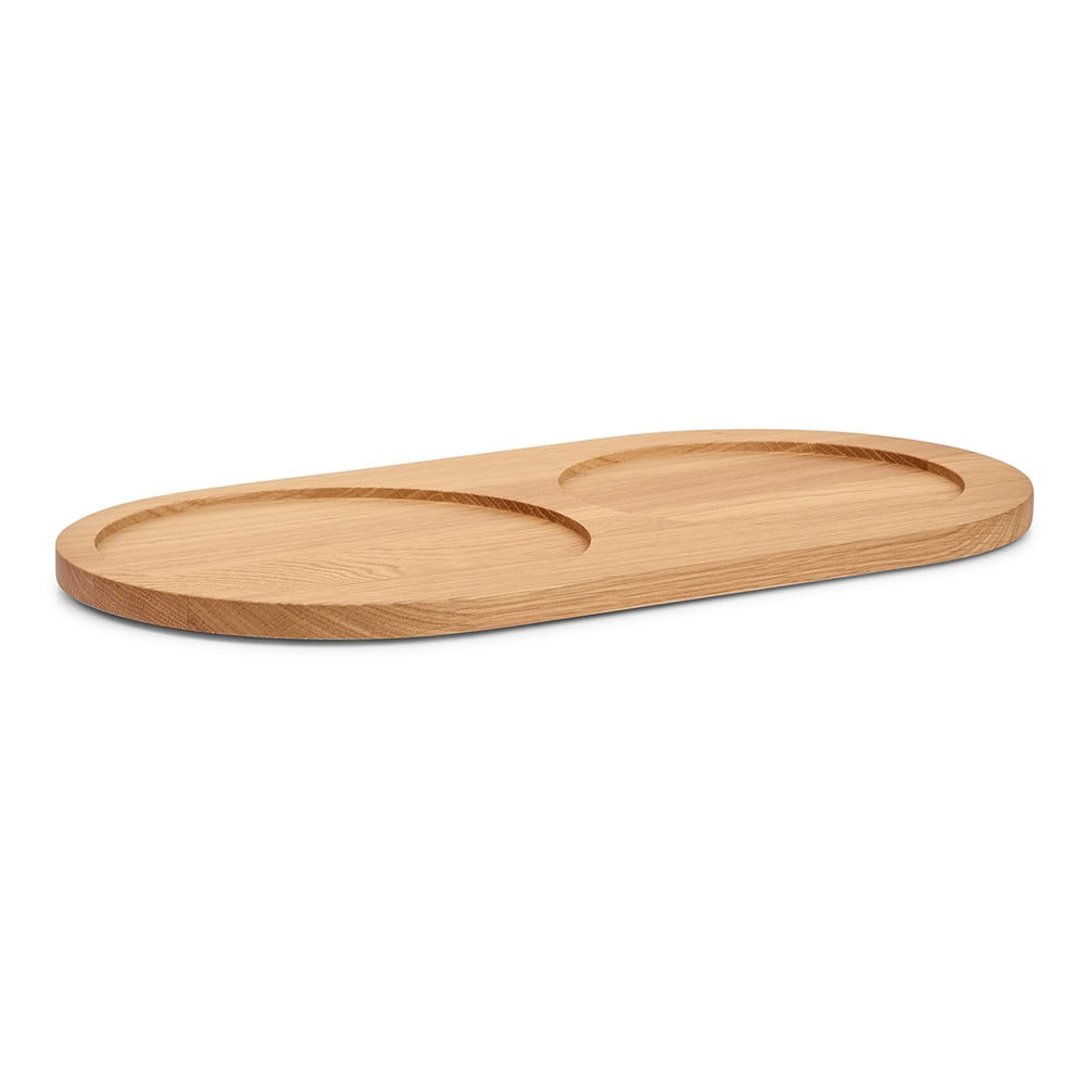 Kisállat tálka alátét 20x38 cm Doppio Oak Natural S/L – MiaCara