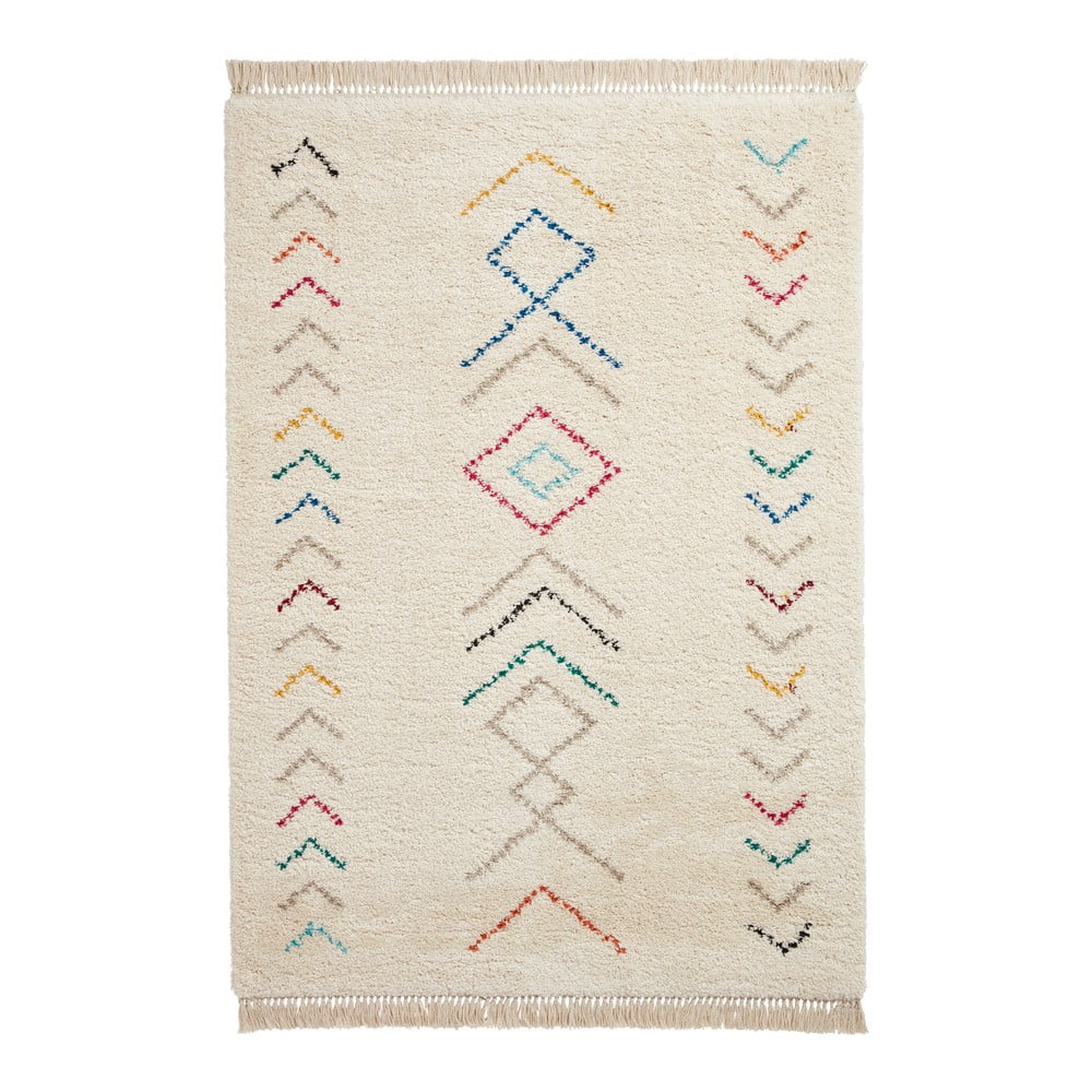 Krémszínű szőnyeg 200x290 cm Boho – Think Rugs