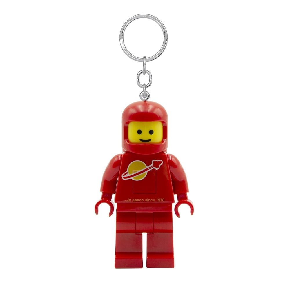 Piros világító kulcstartó Spaceman – LEGO®