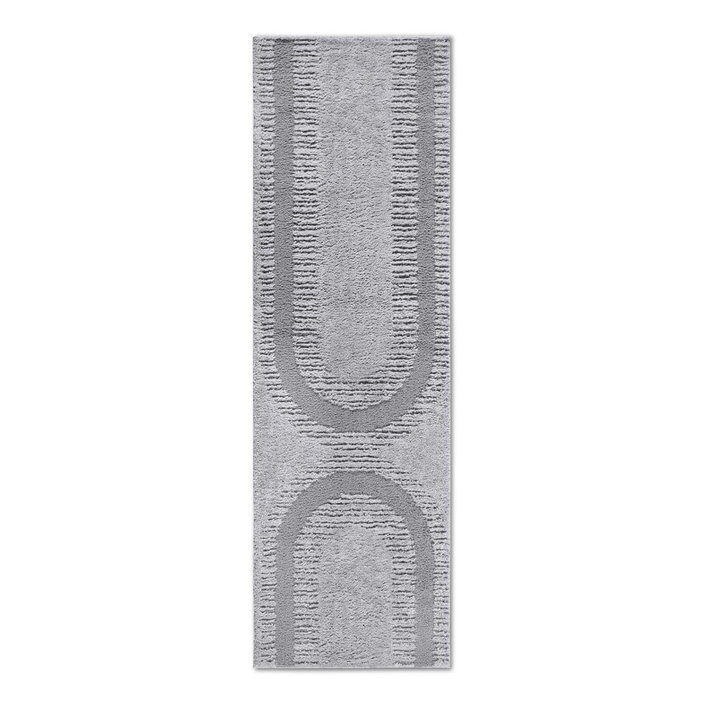 Szürke futószőnyeg 80x240 cm Bartoux Light Grey – Elle Decoration