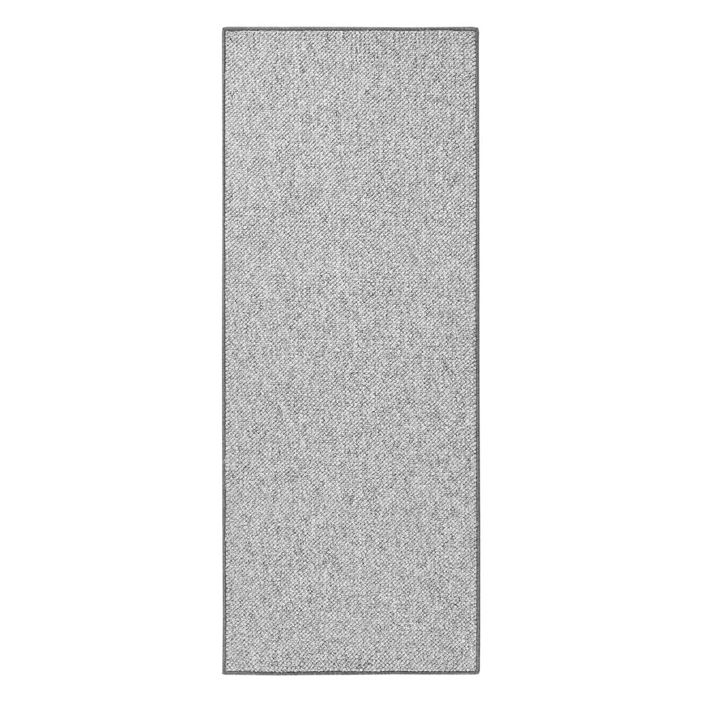 Szürke futószőnyeg 80x300 cm Wolly – BT Carpet