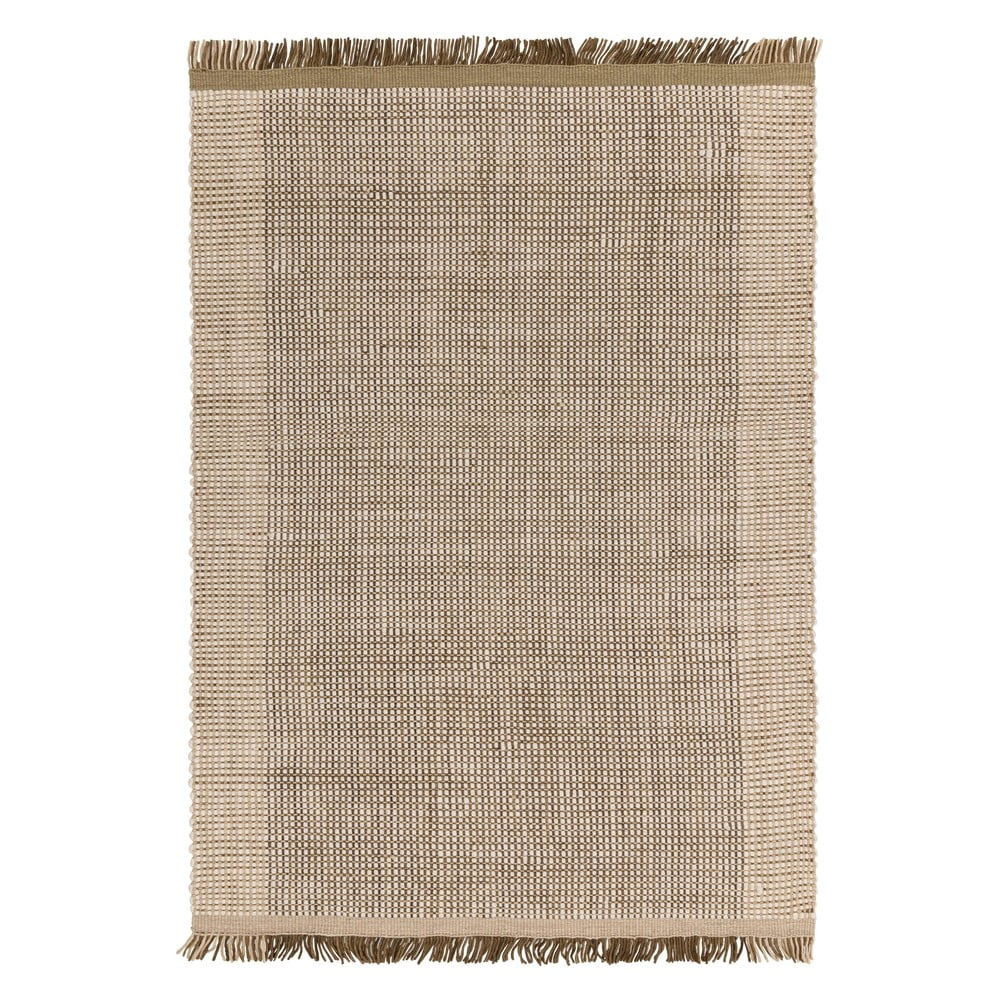 Világosbarna kézi szövésű gyapjú szőnyeg 160x230 cm Avalon – Asiatic Carpets