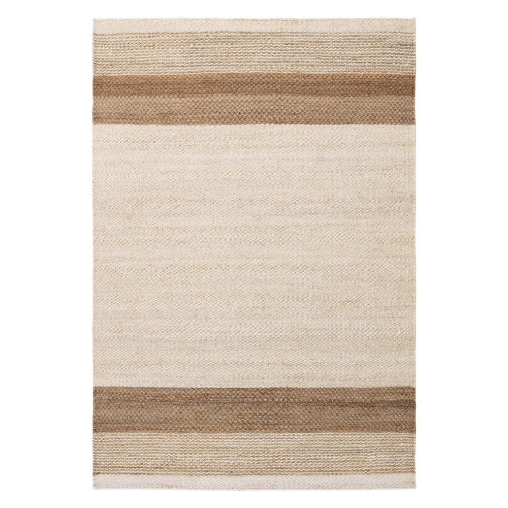 Bézs kétoldalas kézi szövésű juta szőnyeg 200x300 cm Cedar – Asiatic Carpets