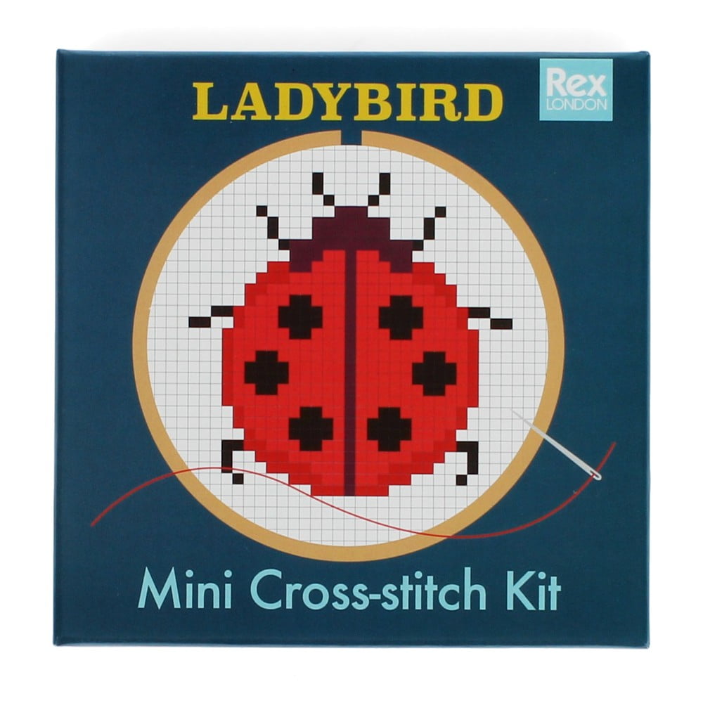 Kreatív készlet Cross-stitch Kit Ladybird – Rex London