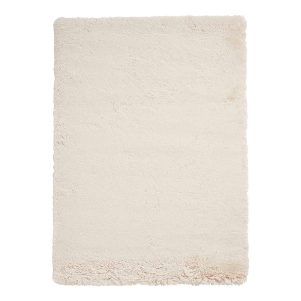 Krémszínű szőnyeg 60x120 cm Super Teddy – Think Rugs