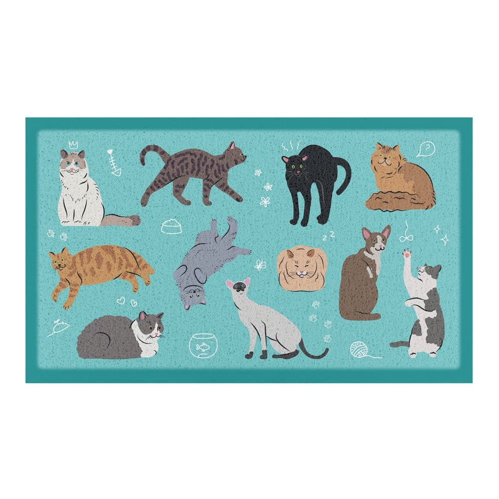 Lábtörlő 40x70 cm Cats – Artsy Doormats