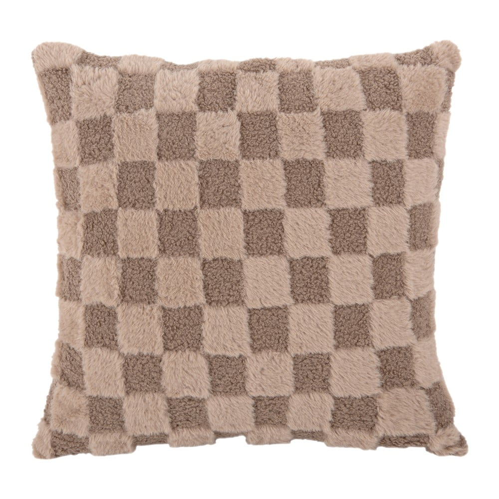 Mikroplüss díszpárna 45x45 cm Checker – PT LIVING