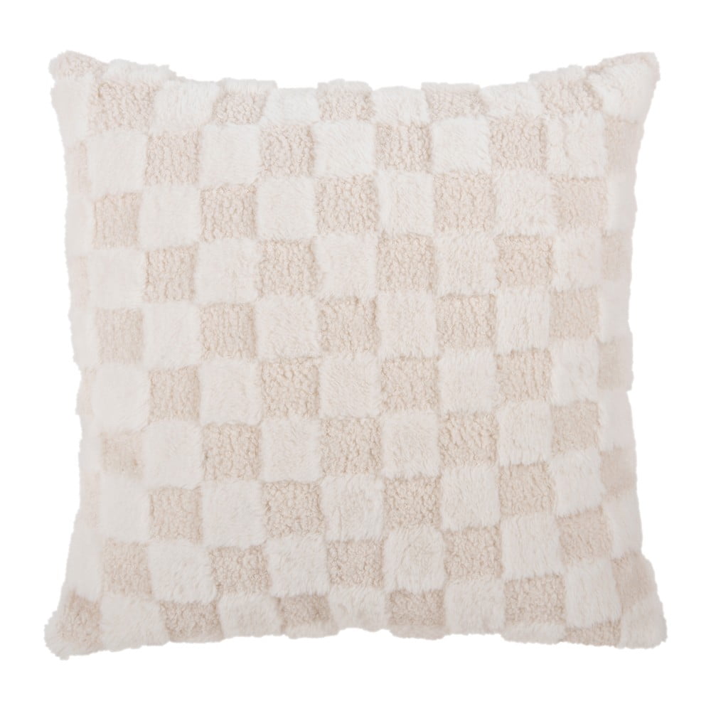 Mikroplüss díszpárna 45x45 cm Checker – PT LIVING