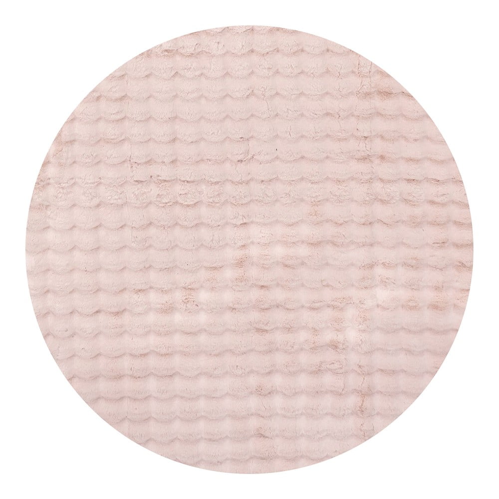 Rózsaszín mosható kerek szőnyeg ø 120 cm Bubble Pink – Mila Home