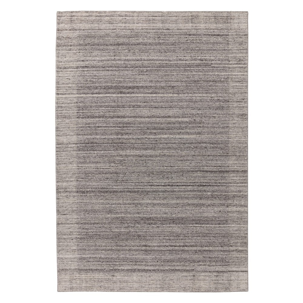 Szürke kézi szövésű gyapjú szőnyeg 160x230 cm Larson – Asiatic Carpets