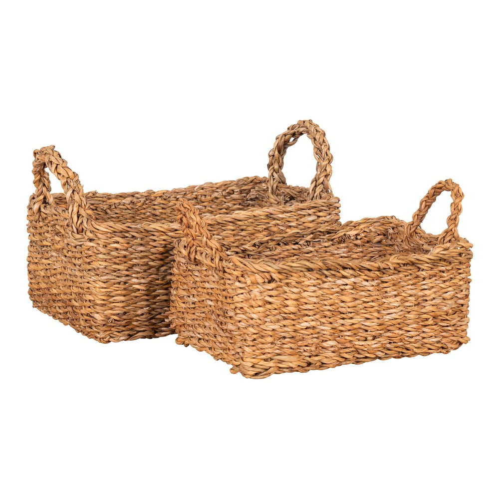 Tengerifű tárolókosár szett 2 db-os 32x23x13 cm Morella – House Nordic