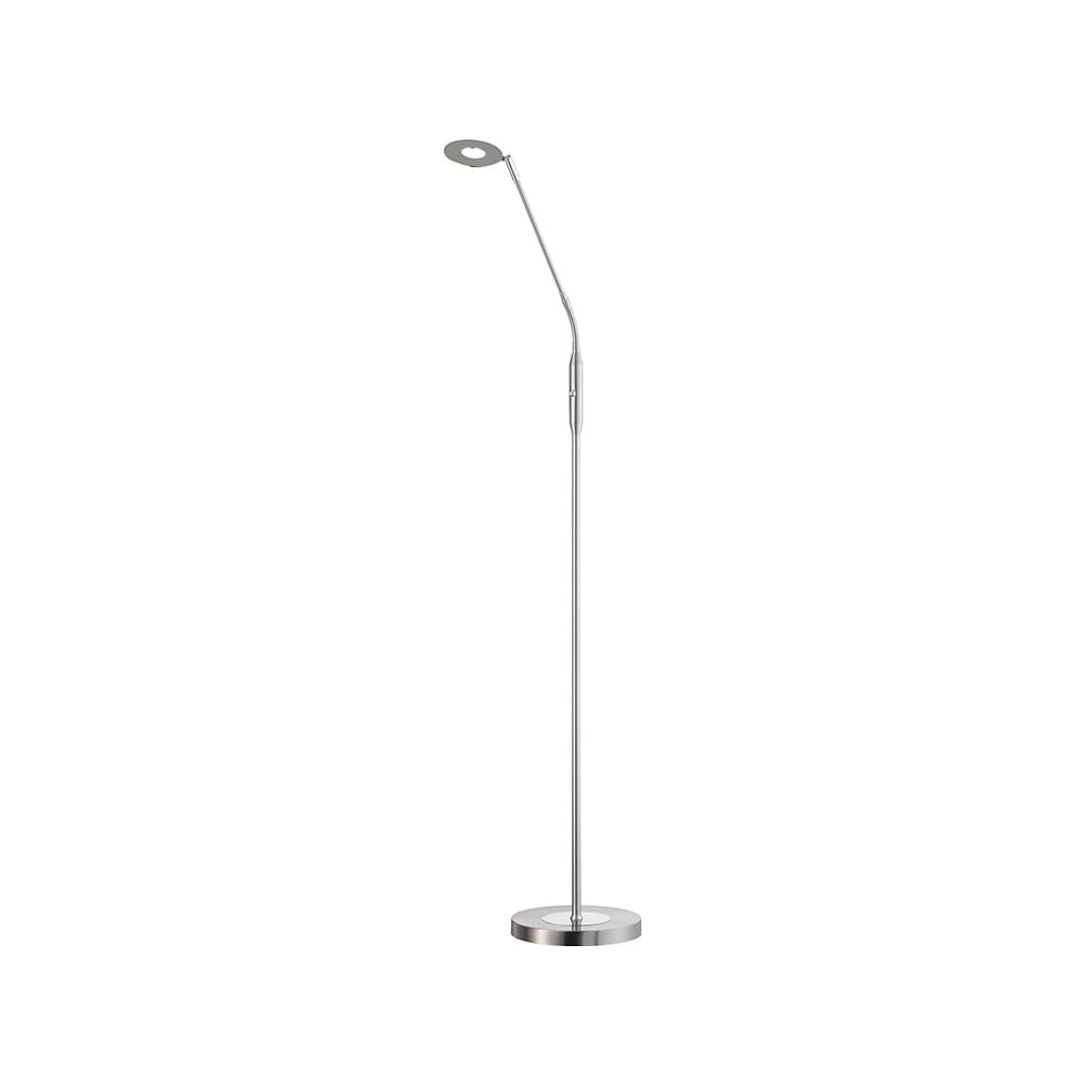 Ezüstszínű LED dimmelhető állólámpa (magasság 150 cm) Dent – Fischer & Honsel