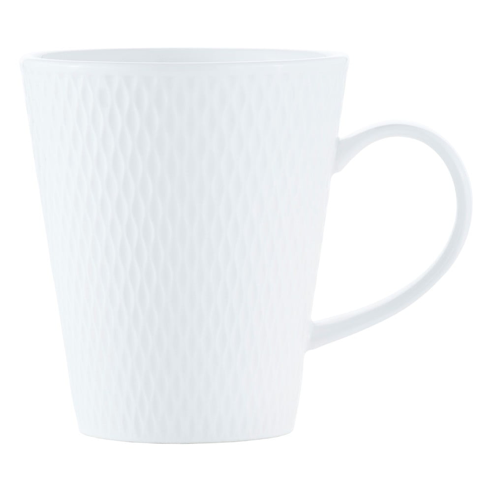 Fehér porcelán bögre 350 ml Diamonds – Maxwell & Williams