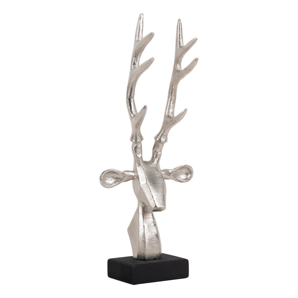 Fém szobor (magasság 34 cm) Reindeer Head – PT LIVING