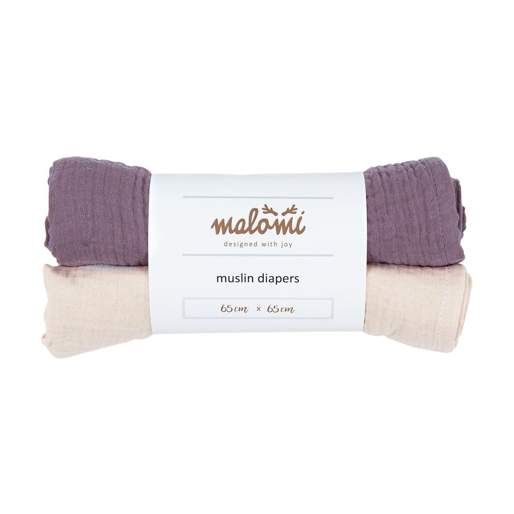 Muszlin pelenka készlet 2 db-os Muslin – Malomi Kids