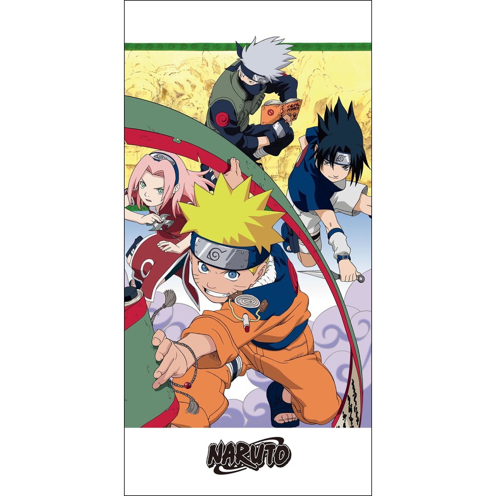 Pamut gyerek fürdőlepedő 70x140 cm Naruto – Jerry Fabrics