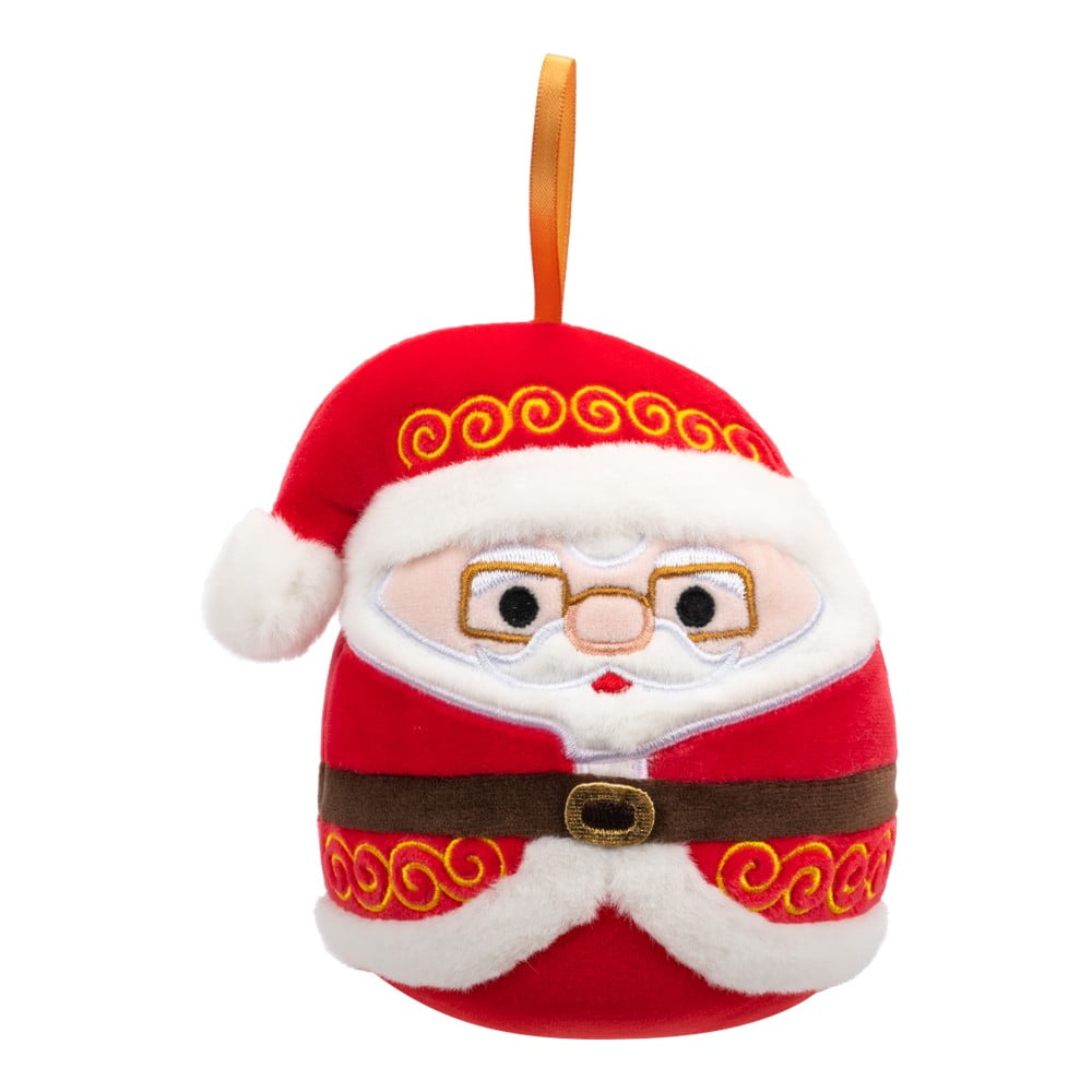 Textil karácsonyfadísz ø 10 cm Santa Nick – SQUISHMALLOWS