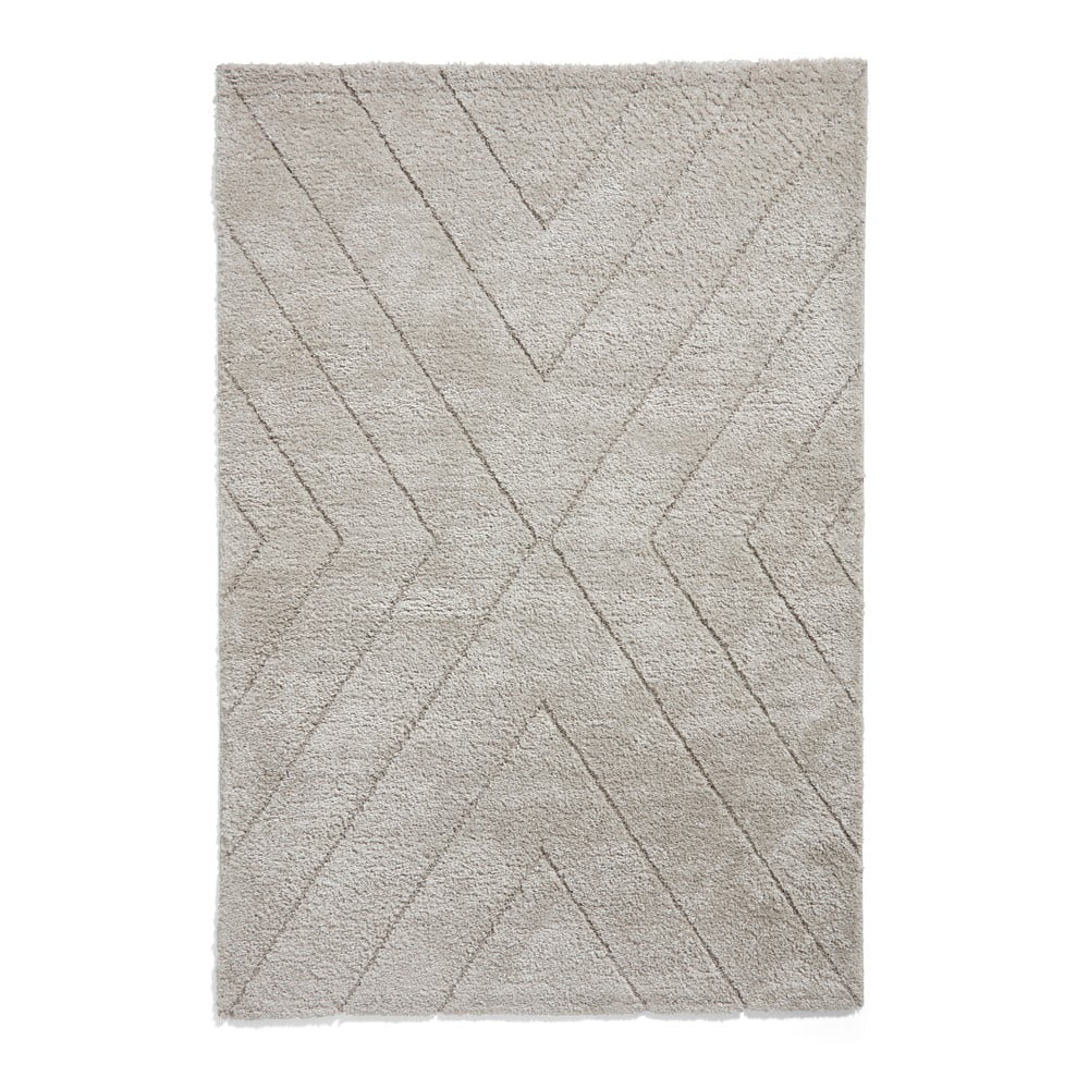 Világosszürke szőnyeg 120x170 cm Ideal Shaggy – Think Rugs