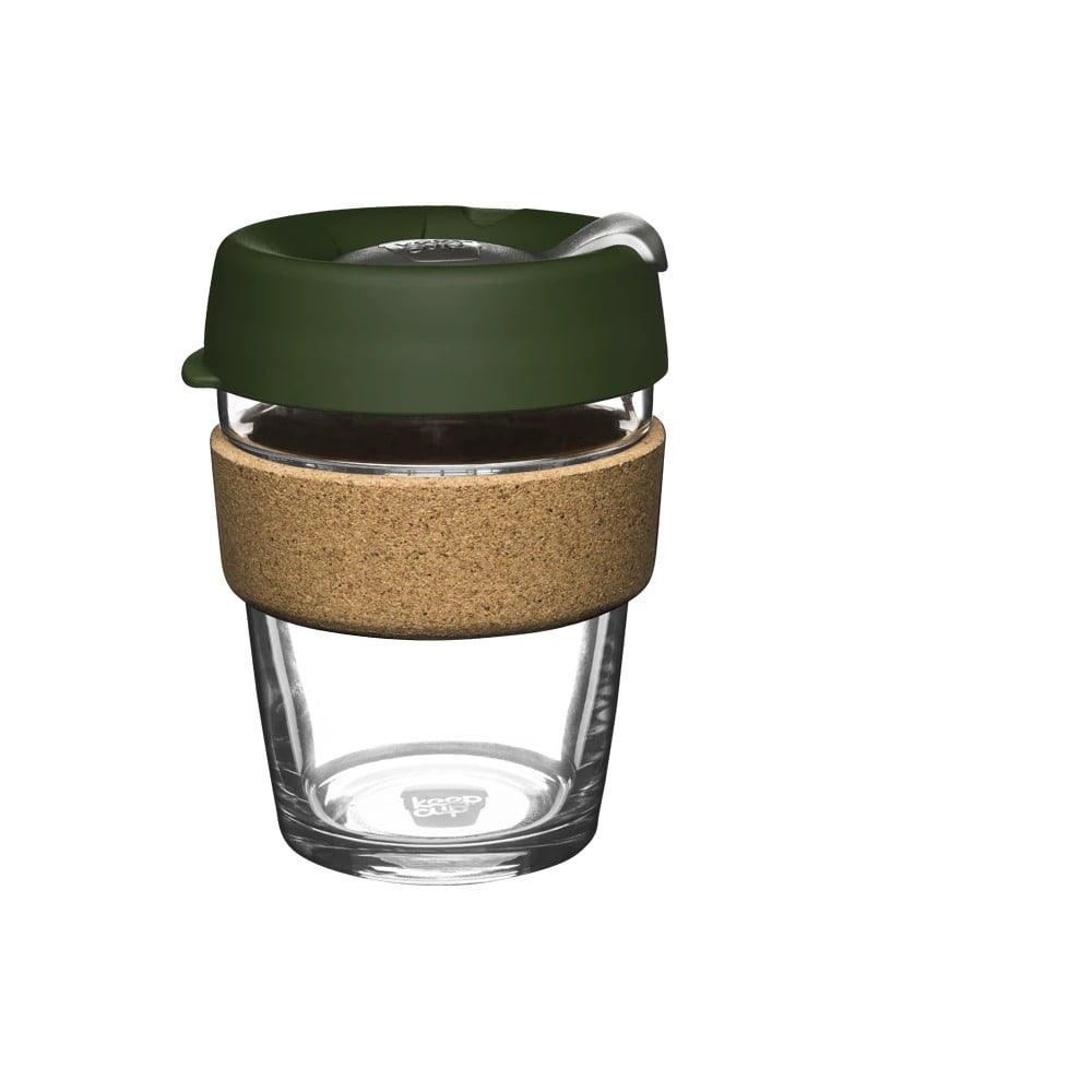 Zöld utazóbögre 340 ml Brew Cork Pine M – KeepCup