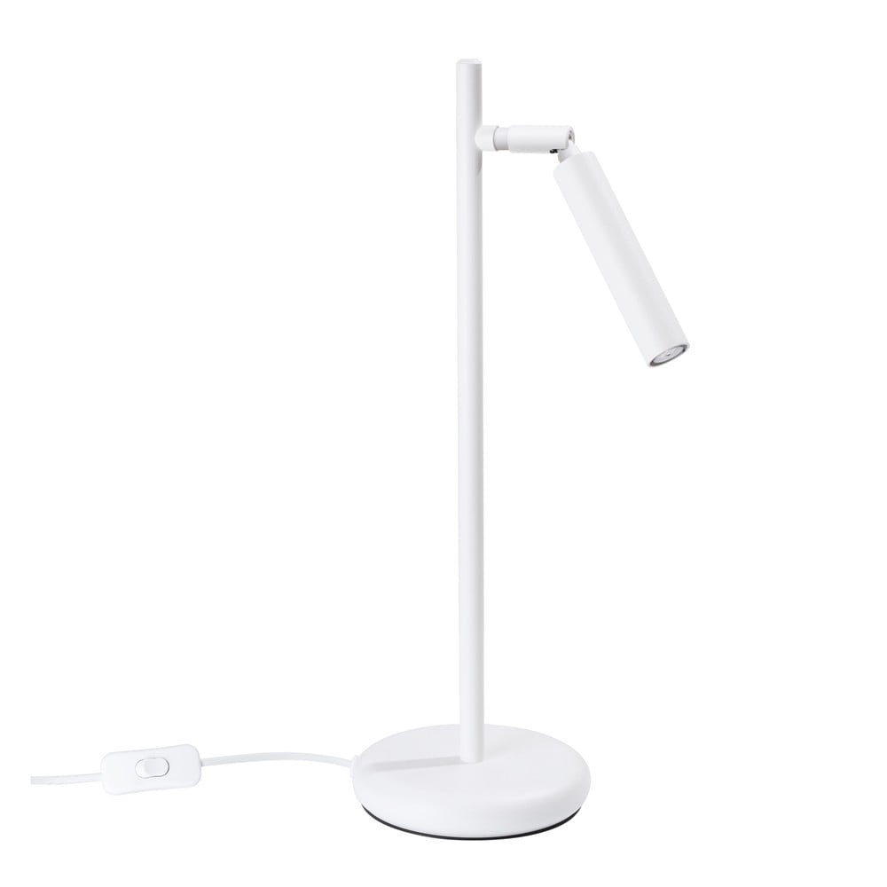 Fehér asztali lámpa (magasság 43 cm) Fideus – Nice Lamps