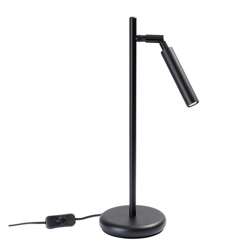 Fekete asztali lámpa (magasság 43 cm) Fideus – Nice Lamps