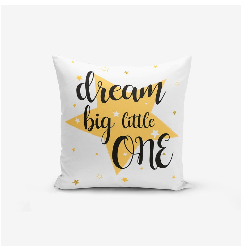 Gyerek párnahuzat 43x43 cm Dream Big – Mila Home