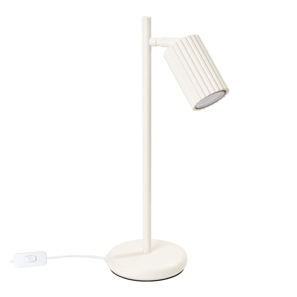 Krémszínű asztali lámpa (magasság 43 cm) Gleam – Nice Lamps