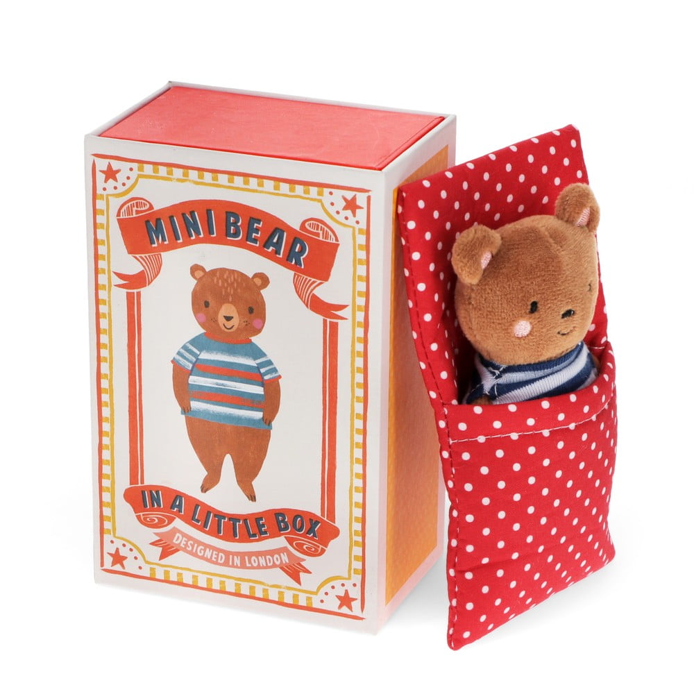 Plüssjáték Mini Bear in a Little Box – Rex London