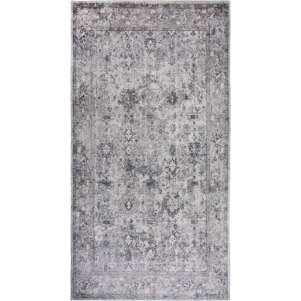 Szürke mosható futószőnyeg 80x200 cm Vintage Orient – Vitaus