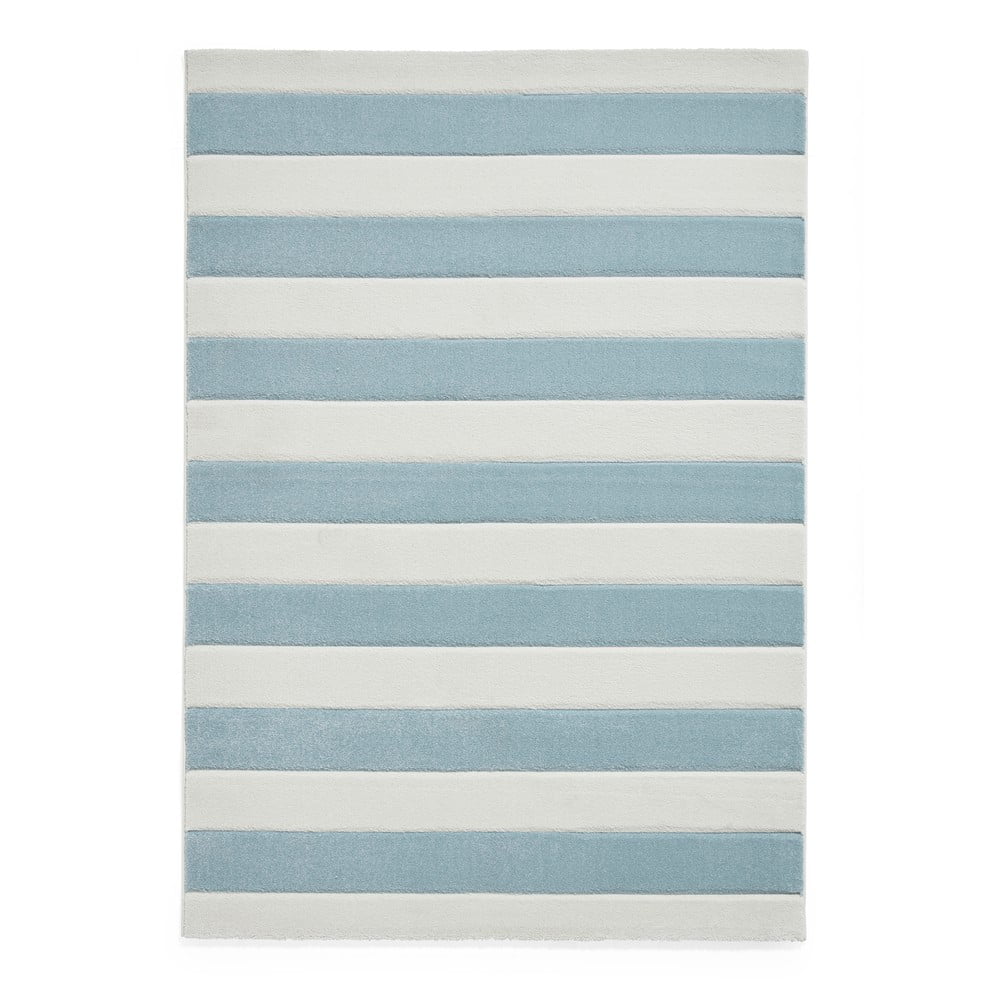 Világoskék szőnyeg 80x150 cm Cove Stripe – Catherine Lansfield