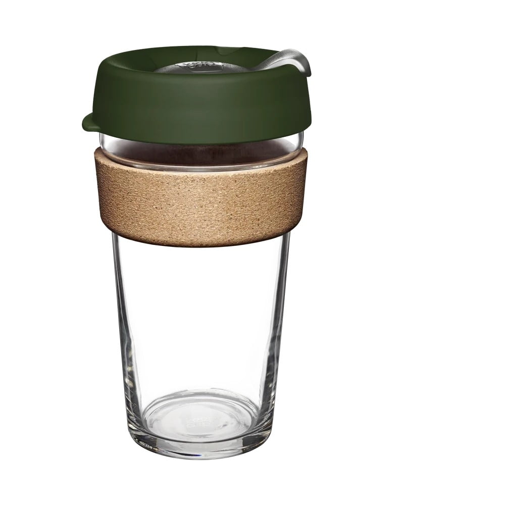 Zöld utazóbögre 454 ml Brew Cork Pine L – KeepCup